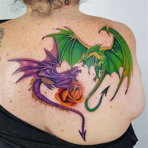 pretty dragon tattoos